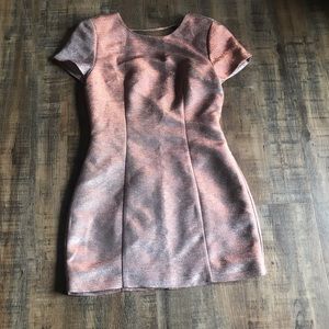 Express- pink iridescent party dress size 8